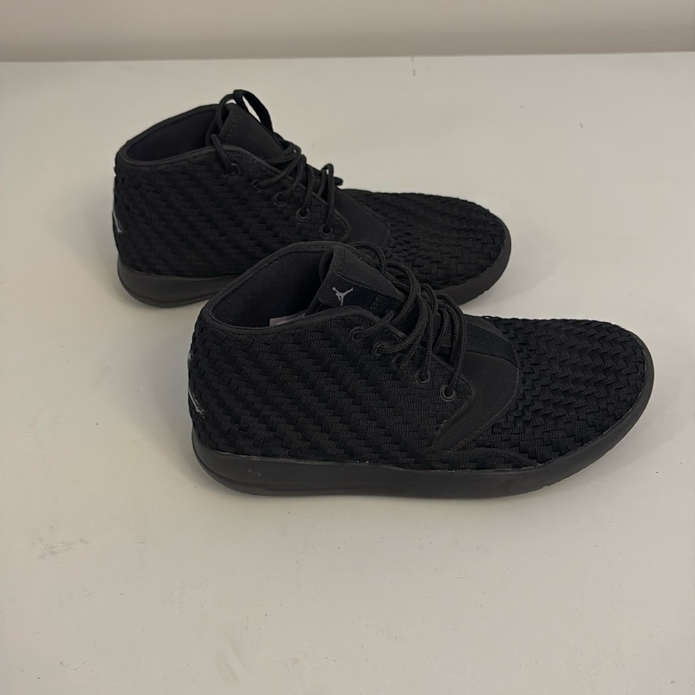 Nike Boys Air Jordan Eclipse Chukka Black Lace Up Size 6Y